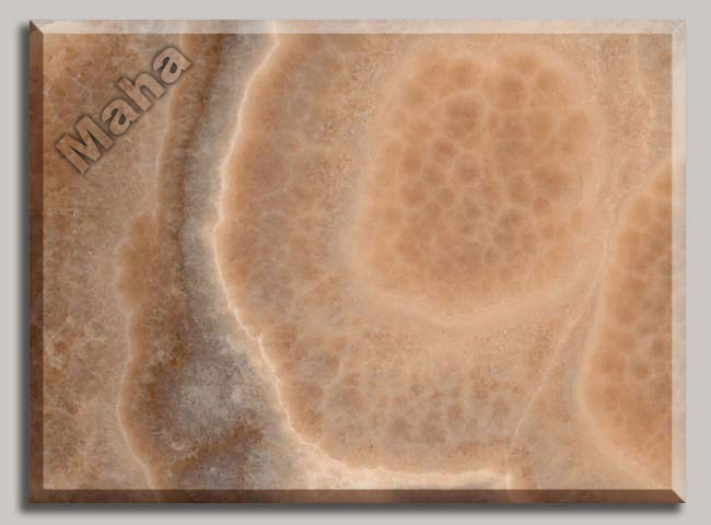 587-1 Cross cut honey onyx