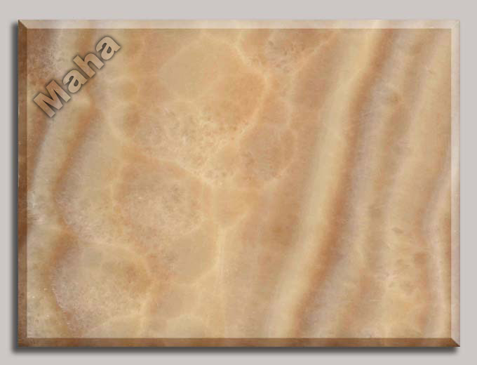 587-2 Cross cut honey onyx